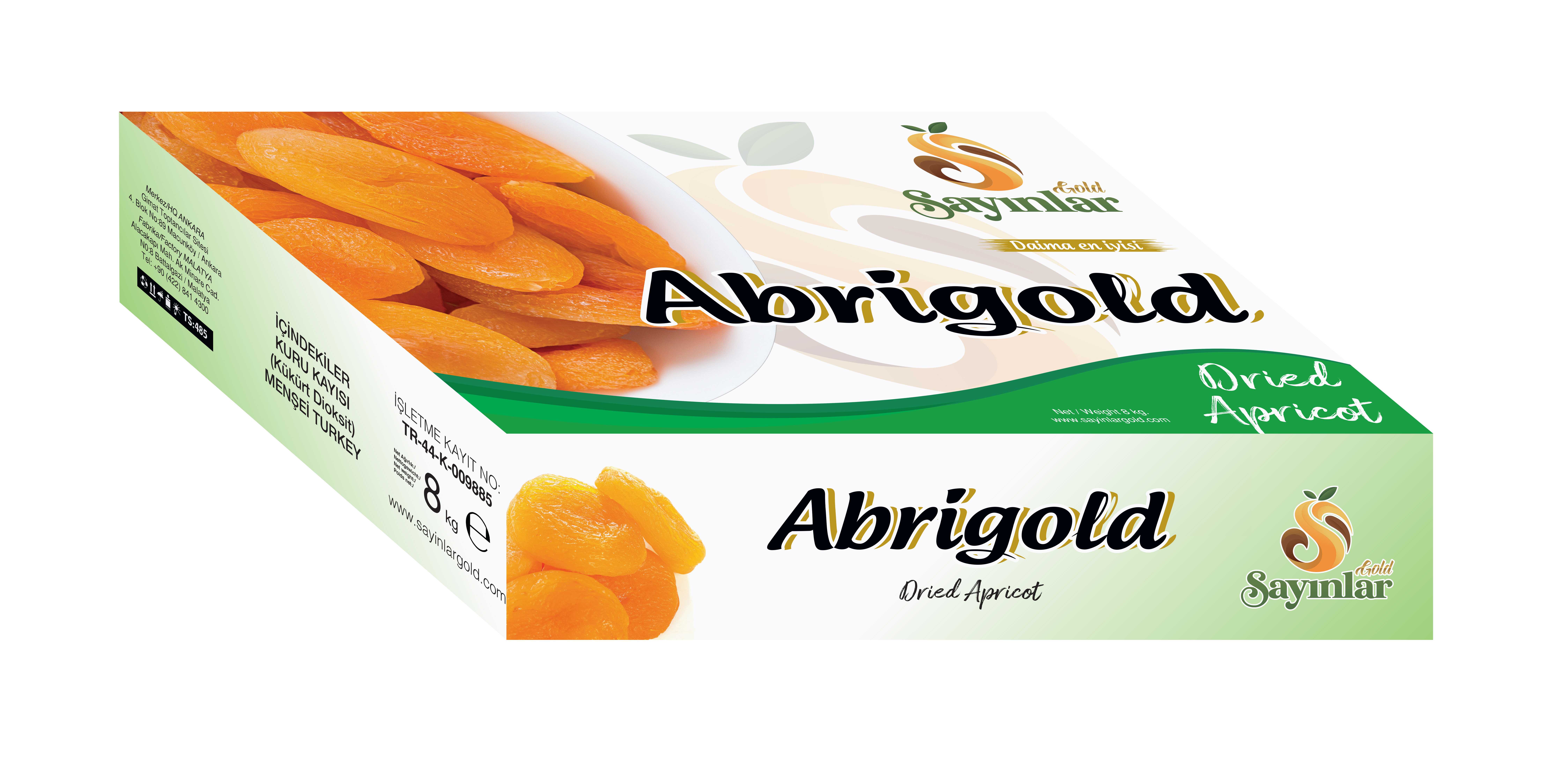 8 kg Kuru Sarı Kayısı